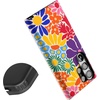 image:imageCasely Galaxy S23 Ultra Case  Fit Check  Neutral Checkerboard  Essential Slim DualLayer Protective DesignFlower Patch  MultiColor Floral