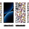 image:imageCasely Galaxy S23 Ultra Case  Fit Check  Neutral Checkerboard  Essential Slim DualLayer Protective DesignFree Spirit  Rainbow Butterfly