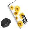 image:imageCasely Galaxy S23 Ultra Case  Fit Check  Neutral Checkerboard  Essential Slim DualLayer Protective DesignGolden Garden  Yellow Sunflower