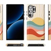 image:imageCasely Galaxy S23 Ultra Case  Fit Check  Neutral Checkerboard  Essential Slim DualLayer Protective DesignHere Comes the Sun  Colorblock Sunset