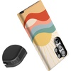 image:imageCasely Galaxy S23 Ultra Case  Fit Check  Neutral Checkerboard  Essential Slim DualLayer Protective DesignHere Comes the Sun  Colorblock Sunset