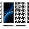 image:imageCasely Galaxy S23 Ultra Case  Fit Check  Neutral Checkerboard  Essential Slim DualLayer Protective DesignHoundstooth  High Contrast Design