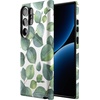 image:imageCasely Galaxy S23 Ultra Case  Fit Check  Neutral Checkerboard  Essential Slim DualLayer Protective DesignLeaf Me Alone  Green Floral Print