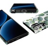 image:imageCasely Galaxy S23 Ultra Case  Fit Check  Neutral Checkerboard  Essential Slim DualLayer Protective DesignLeaf Me Alone  Green Floral Print