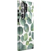 image:imageCasely Galaxy S23 Ultra Case  Fit Check  Neutral Checkerboard  Essential Slim DualLayer Protective DesignLeaf Me Alone  Green Floral Print