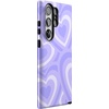 image:imageCasely Galaxy S23 Ultra Case  Fit Check  Neutral Checkerboard  Essential Slim DualLayer Protective DesignLove Song  Lavender Heart