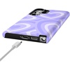 image:imageCasely Galaxy S23 Ultra Case  Fit Check  Neutral Checkerboard  Essential Slim DualLayer Protective DesignLove Song  Lavender Heart