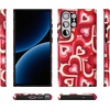 image:imageCasely Galaxy S23 Ultra Case  Fit Check  Neutral Checkerboard  Essential Slim DualLayer Protective DesignLove Song Remix  Ombre Hearts