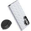 image:imageCasely Galaxy S23 Ultra Case  Fit Check  Neutral Checkerboard  Essential Slim DualLayer Protective DesignLovebug  Blue Hearts