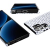 image:imageCasely Galaxy S23 Ultra Case  Fit Check  Neutral Checkerboard  Essential Slim DualLayer Protective DesignLovebug  Blue Hearts
