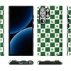image:imageCasely Galaxy S23 Ultra Case  Fit Check  Neutral Checkerboard  Essential Slim DualLayer Protective DesignLucky You  Shamrock