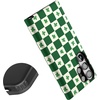 image:imageCasely Galaxy S23 Ultra Case  Fit Check  Neutral Checkerboard  Essential Slim DualLayer Protective DesignLucky You  Shamrock