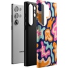image:imageCasely Galaxy S23 Ultra Case  Fit Check  Neutral Checkerboard  Essential Slim DualLayer Protective DesignMidnight Color Splash  Abstract Retro