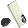 image:imageCasely Galaxy S23 Ultra Case  Fit Check  Neutral Checkerboard  Essential Slim DualLayer Protective DesignMint Lattice  Sunday Best