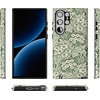 image:imageCasely Galaxy S23 Ultra Case  Fit Check  Neutral Checkerboard  Essential Slim DualLayer Protective DesignMystic Meadow  Green Gardens