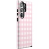 image:imageCasely Galaxy S23 Ultra Case  Fit Check  Neutral Checkerboard  Essential Slim DualLayer Protective DesignPink Plaid  Sunday Best
