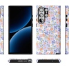 image:imageCasely Galaxy S23 Ultra Case  Fit Check  Neutral Checkerboard  Essential Slim DualLayer Protective DesignPoppy Meadows  Pastel Floral