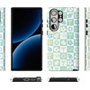 image:imageCasely Galaxy S23 Ultra Case  Fit Check  Neutral Checkerboard  Essential Slim DualLayer Protective DesignPura Vida  Coastal Checkers