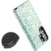 image:imageCasely Galaxy S23 Ultra Case  Fit Check  Neutral Checkerboard  Essential Slim DualLayer Protective DesignPura Vida  Coastal Checkers