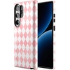 image:imageCasely Galaxy S23 Ultra Case  Fit Check  Neutral Checkerboard  Essential Slim DualLayer Protective DesignQueen of Diamonds  Pink Watercolor