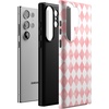 image:imageCasely Galaxy S23 Ultra Case  Fit Check  Neutral Checkerboard  Essential Slim DualLayer Protective DesignQueen of Diamonds  Pink Watercolor