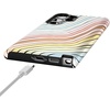image:imageCasely Galaxy S23 Ultra Case  Fit Check  Neutral Checkerboard  Essential Slim DualLayer Protective DesignRide The Wave  Pastel Rainbow Lined