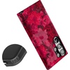 image:imageCasely Galaxy S23 Ultra Case  Fit Check  Neutral Checkerboard  Essential Slim DualLayer Protective DesignRomance Novel  Moody Floral