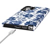 image:imageCasely Galaxy S23 Ultra Case  Fit Check  Neutral Checkerboard  Essential Slim DualLayer Protective DesignRose to Fame  Blue  White Rose Floral