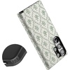 image:imageCasely Galaxy S23 Ultra Case  Fit Check  Neutral Checkerboard  Essential Slim DualLayer Protective DesignSage Tapestry  Floral Vines