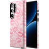 image:imageCasely Galaxy S23 Ultra Case  Fit Check  Neutral Checkerboard  Essential Slim DualLayer Protective DesignSealed with a Kiss  Pink Lipstick