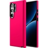 image:imageCasely Galaxy S23 Ultra Case  Fit Check  Neutral Checkerboard  Essential Slim DualLayer Protective DesignThink Pink  Solid Neon Pink