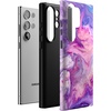 image:imageCasely Galaxy S23 Ultra Case  Fit Check  Neutral Checkerboard  Essential Slim DualLayer Protective DesignTie Dying Over You  Purple Marble