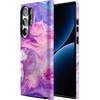 image:imageCasely Galaxy S23 Ultra Case  Fit Check  Neutral Checkerboard  Essential Slim DualLayer Protective DesignTie Dying Over You  Purple Marble
