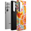 image:imageCasely Galaxy S23 Ultra Case  Fit Check  Neutral Checkerboard  Essential Slim DualLayer Protective DesignTropical Color Splash  Abstract Retro