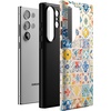 image:imageCasely Galaxy S23 Ultra Case  Fit Check  Neutral Checkerboard  Essential Slim DualLayer Protective DesignTuscan Tiles  Dolce Vita