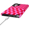 image:imageCasely Galaxy S23 Ultra Case  Fit Check  Neutral Checkerboard  Essential Slim DualLayer Protective DesignVibe Check  Pink Checkerboard