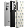 image:imageCasely Galaxy S23 Ultra Case  Fit Check  Neutral Checkerboard  Essential Slim DualLayer Protective DesignVintage Garden  Blue Hydrangea