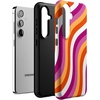 image:imageCasely Galaxy S24 Case  Pura Vida  Coastal Checkers  Essential Slim DualLayer Protective DesignAll for Love  Pride