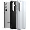 image:imageCasely Galaxy S24 Case  Pura Vida  Coastal Checkers  Essential Slim DualLayer Protective DesignBlue Stripes  Sunday Best