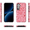 image:imageCasely Galaxy S24 Case  Pura Vida  Coastal Checkers  Essential Slim DualLayer Protective DesignBlush Garden  Floral Doodle