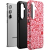 image:imageCasely Galaxy S24 Case  Pura Vida  Coastal Checkers  Essential Slim DualLayer Protective DesignBlush Garden  Floral Doodle