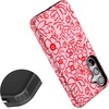 image:imageCasely Galaxy S24 Case  Pura Vida  Coastal Checkers  Essential Slim DualLayer Protective DesignBlush Garden  Floral Doodle