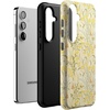 image:imageCasely Galaxy S24 Case  Pura Vida  Coastal Checkers  Essential Slim DualLayer Protective DesignBoho Blooms  Golden Floral