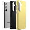 image:imageCasely Galaxy S24 Case  Pura Vida  Coastal Checkers  Essential Slim DualLayer Protective DesignButter Me Up  Butter Yellow