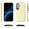 image:imageCasely Galaxy S24 Case  Pura Vida  Coastal Checkers  Essential Slim DualLayer Protective DesignButter Yellow Stripes  Sunday Best