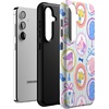 image:imageCasely Galaxy S24 Case  Pura Vida  Coastal Checkers  Essential Slim DualLayer Protective DesignChateau Pups  French Dog
