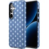 image:imageCasely Galaxy S24 Case  Pura Vida  Coastal Checkers  Essential Slim DualLayer Protective DesignCoastal Blues  Denim Stars