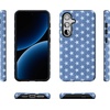 image:imageCasely Galaxy S24 Case  Pura Vida  Coastal Checkers  Essential Slim DualLayer Protective DesignCoastal Blues  Denim Stars