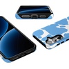 image:imageCasely Galaxy S24 Case  Pura Vida  Coastal Checkers  Essential Slim DualLayer Protective DesignCurrent MOOd  Light Blue Cow Print