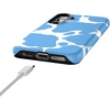 image:imageCasely Galaxy S24 Case  Pura Vida  Coastal Checkers  Essential Slim DualLayer Protective DesignCurrent MOOd  Light Blue Cow Print